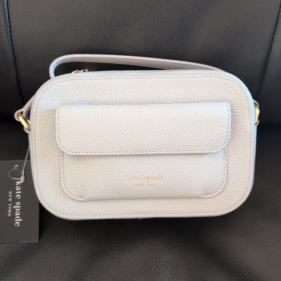 Kate Spade New York Ava Pebbled Leather Crossbody Women's Handbag New - Picture 1 of 6
